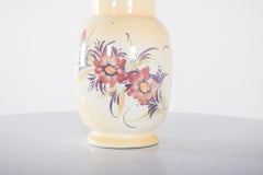 Round Beige Ceramic Vase