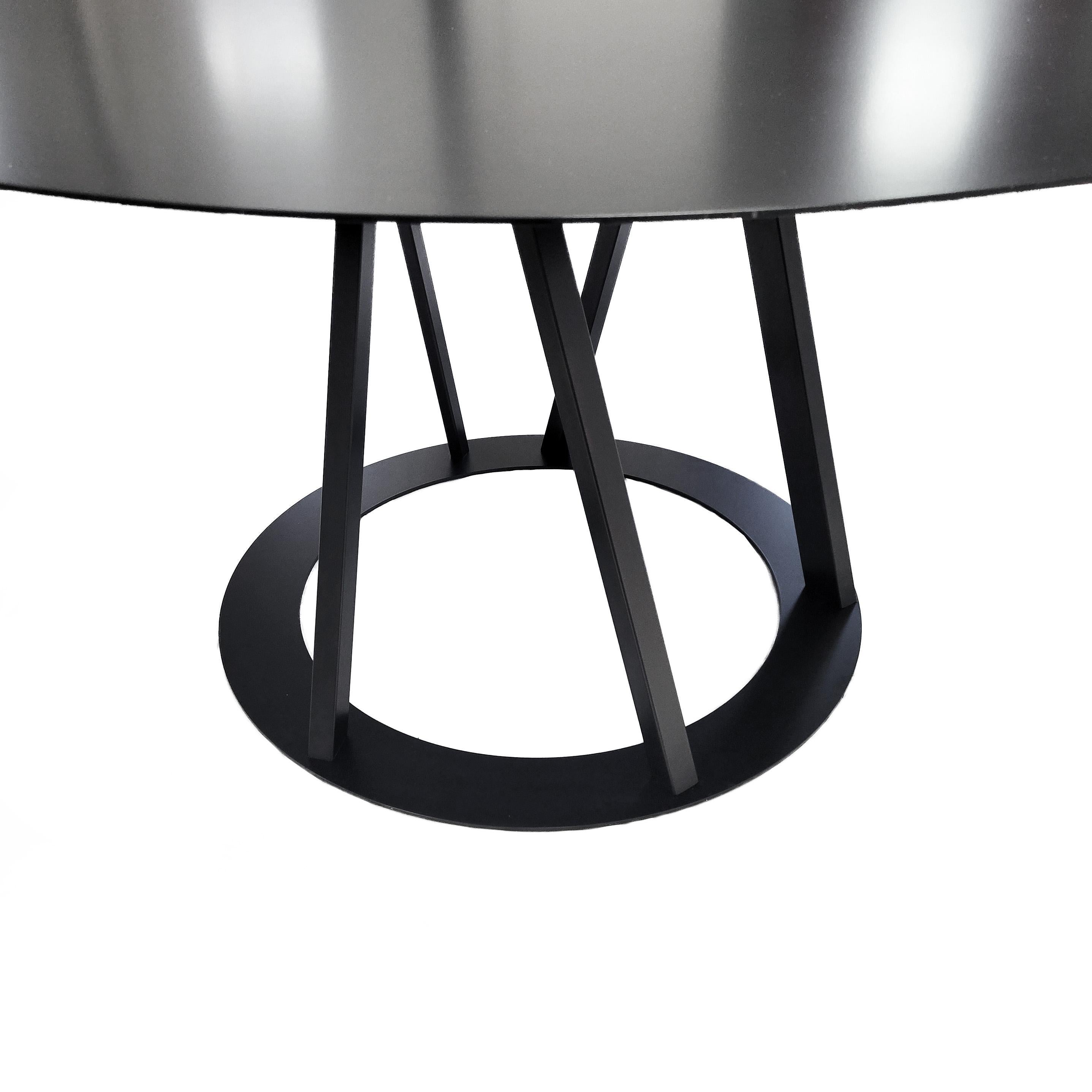 Round Big Irony Dining Table by Maurizio Peregalli for Zeus For Sale 1