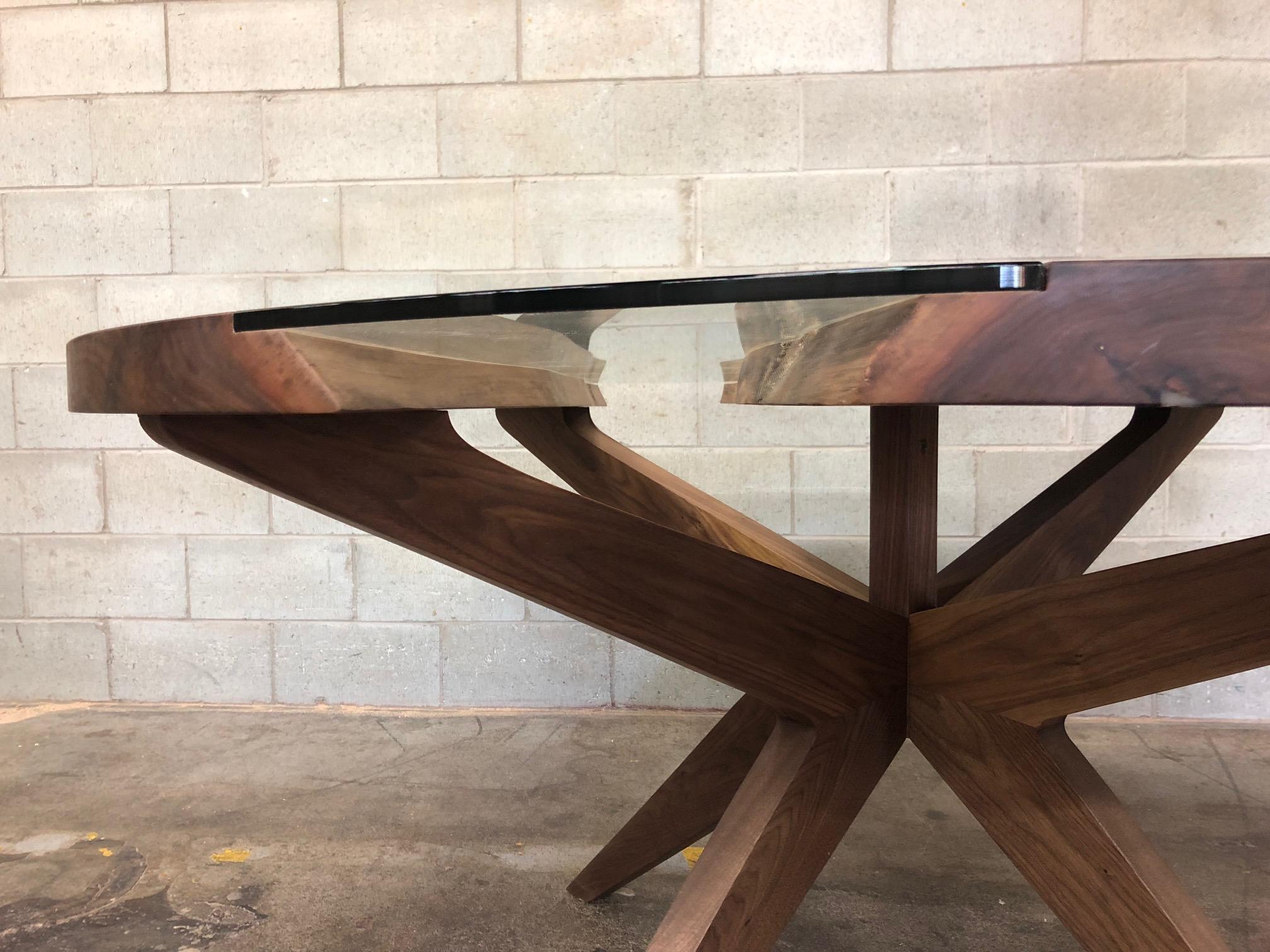 walnut round table