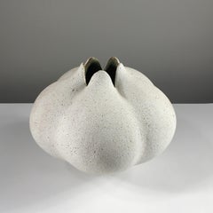 Round Blossom Pottery with Petals by Yumiko Kuga