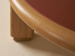 Round Bosque Coffee Table by Lawson-Fenning