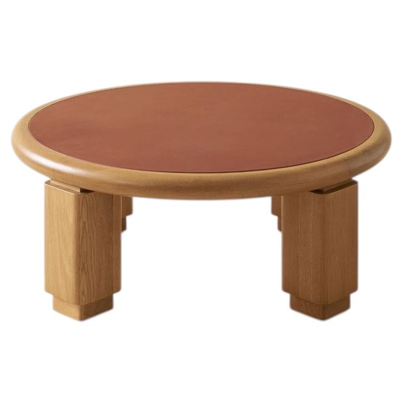 Round Bosque Coffee Table by Lawson-Fenning For Sale