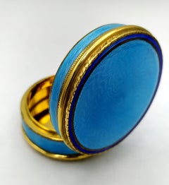 Gold-Plated Sterling Silver Decorative Box by Salimbeni, Italy, 1971