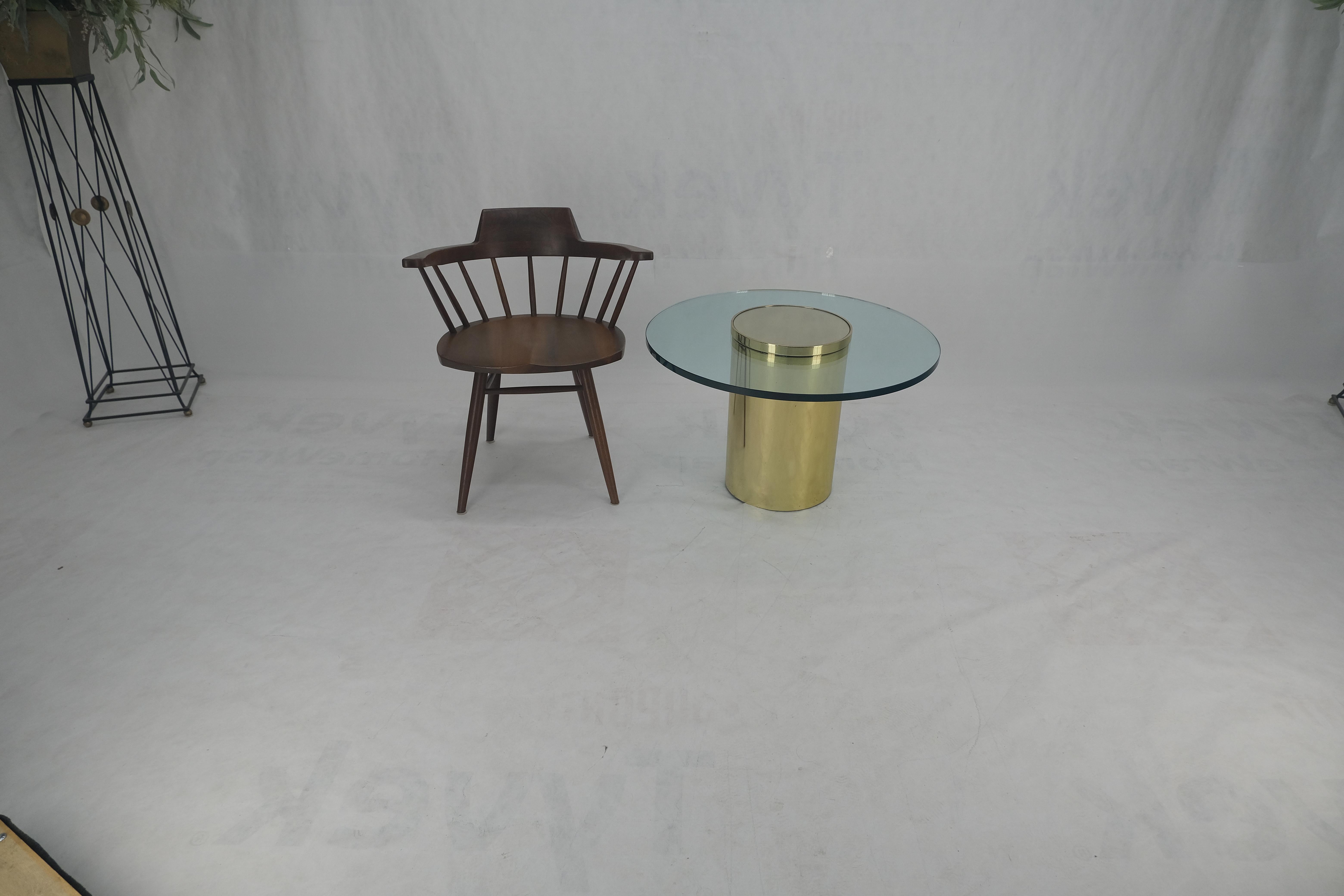 Round Brass Cylinder Base 3/4