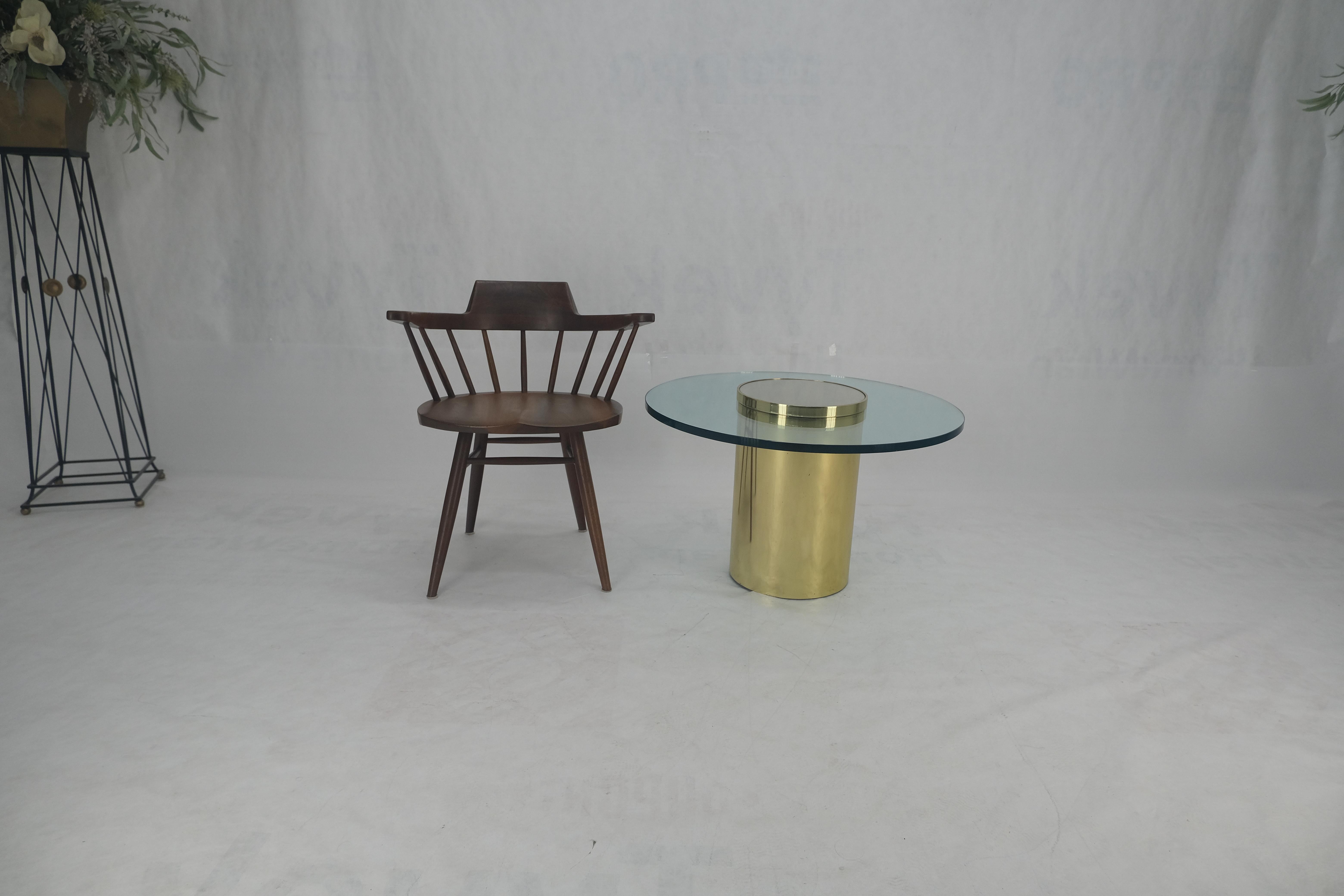 Round Brass Cylinder Base 3/4