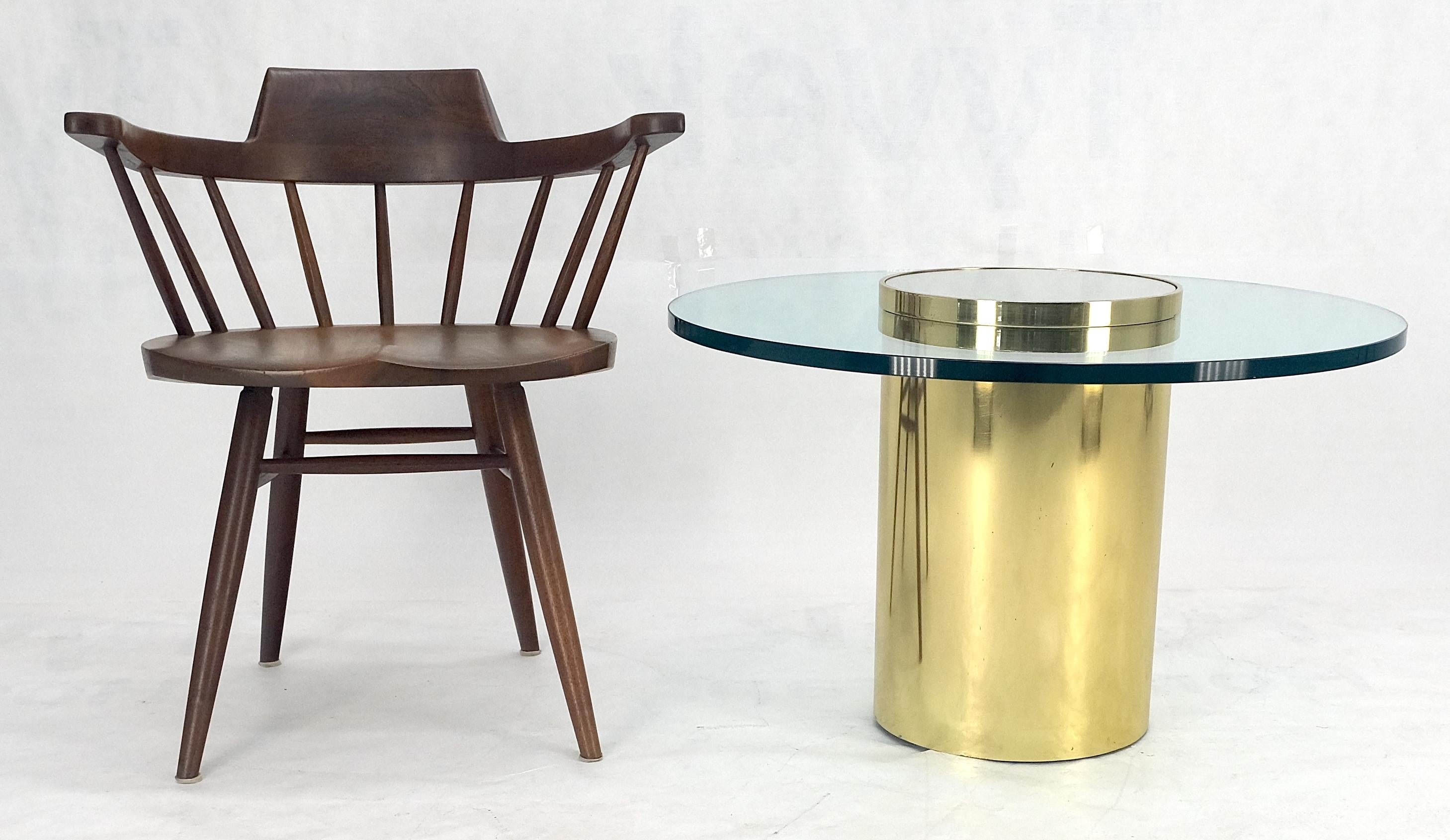 Round Brass Cylinder Base 3/4