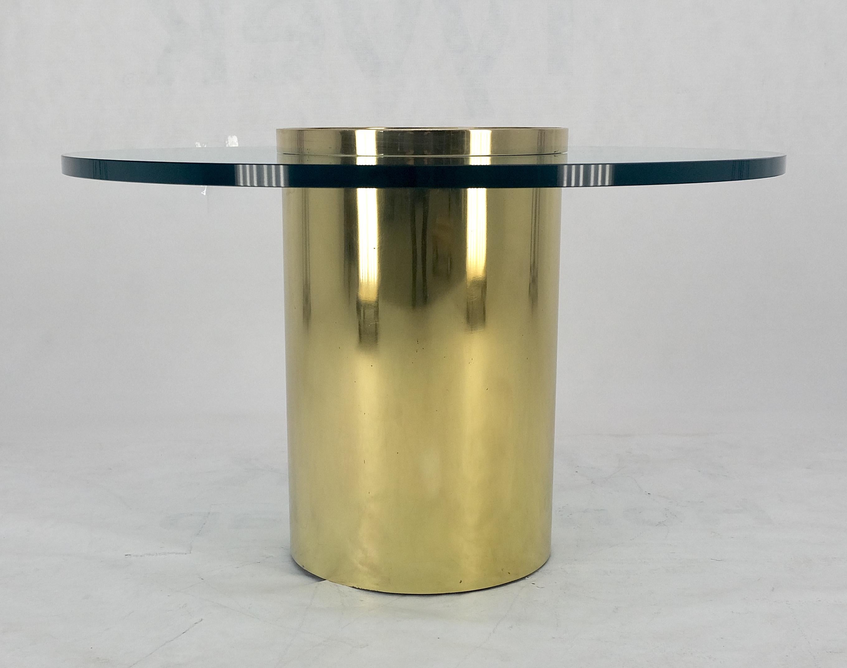 Round Brass Cylinder Base 3/4