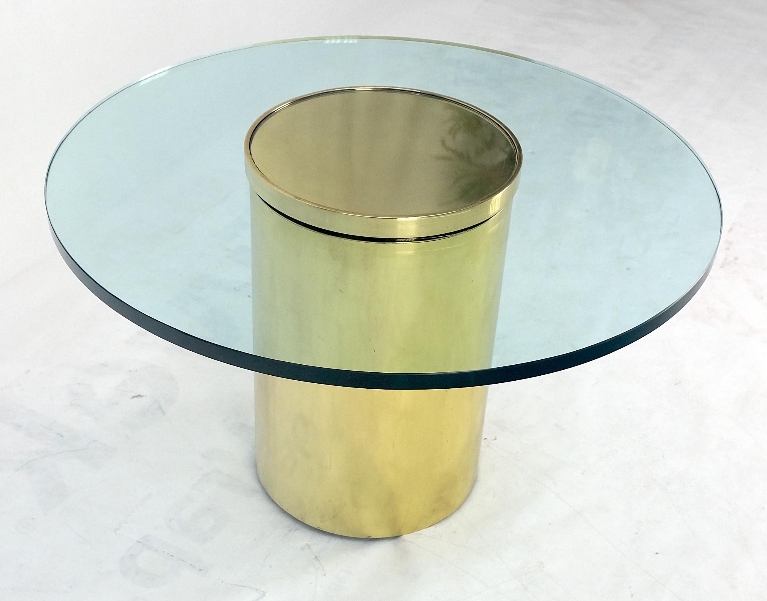 Round Brass Cylinder Base 3/4