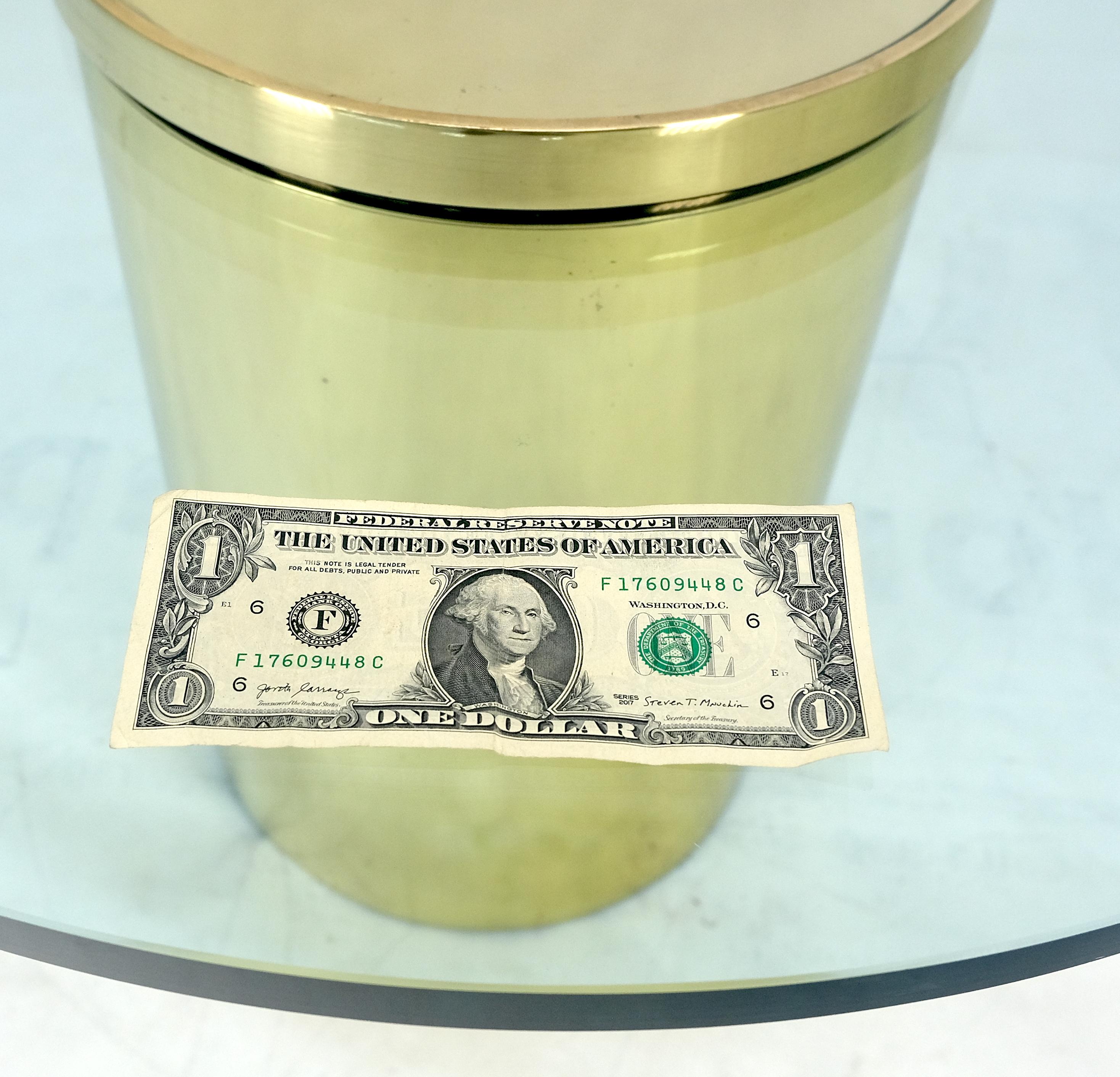 Round Brass Cylinder Base 3/4