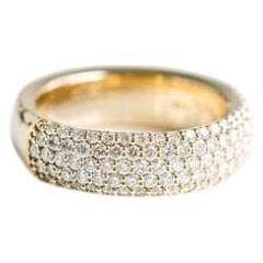 Round Brilliant Band Brilliant White 14K White Gold Pure Sophistication