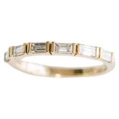 Round Brilliant Band Mixed / Other 14K White Gold Graceful Brilliance