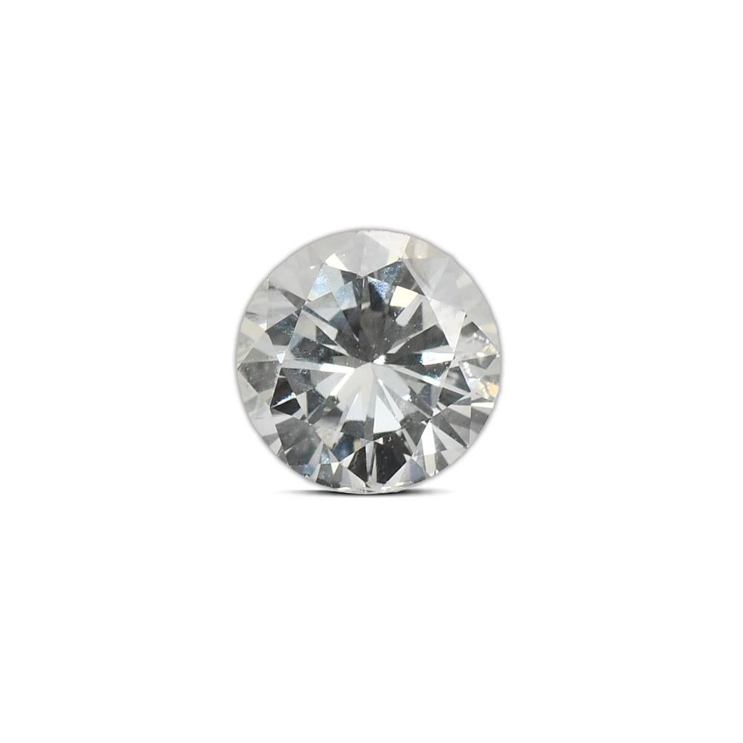 Diamant en vrac de taille ronde et brillante 0,94 ct