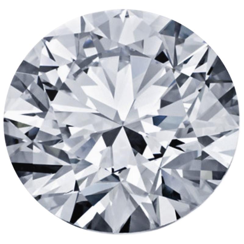 Round Brilliant Diamond, 2.43 Carat GIA Certified, Loose, I Color, VS1 Clarity