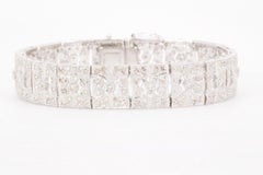 Round Brilliant Diamond 3 CTW Bracelet in 18K White Gold