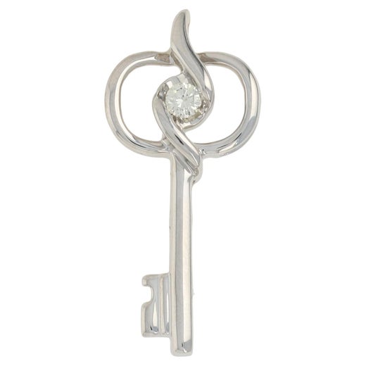 Shop 14k Heart Key Pendant at Best Jewelry Store - J.H. Breakell and Co.