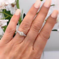 Round Brilliant Diamond Engagement Ring 1.40 Carat 18 Karat Gold