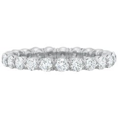 Round Brilliant Diamond Eternity Band '1.18 Carat'