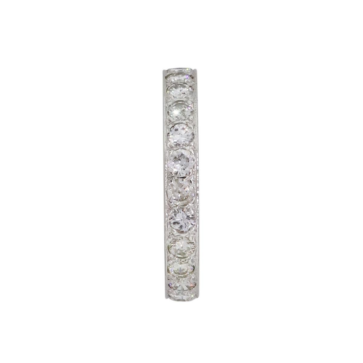 Round Cut Round Brilliant Diamond Eternity Band