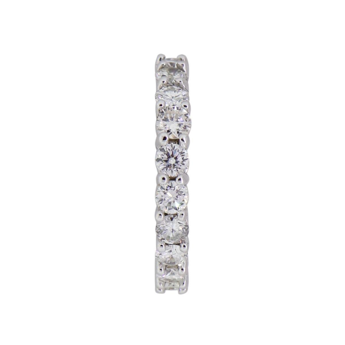 Round Cut Round Brilliant Diamond Eternity Band For Sale