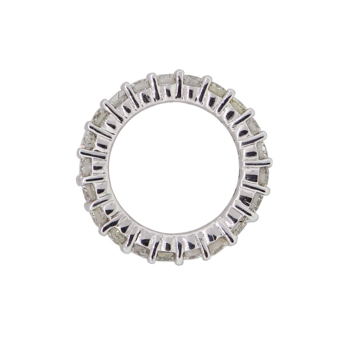 Bracelet d'éternité en diamant brillant rond Pour femmes en vente