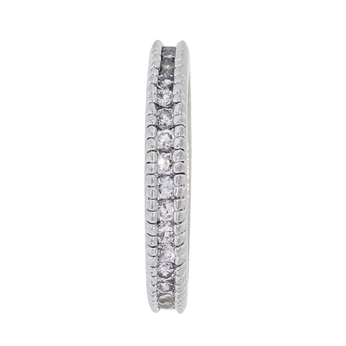 Round Cut Round Brilliant Diamond Eternity Band For Sale