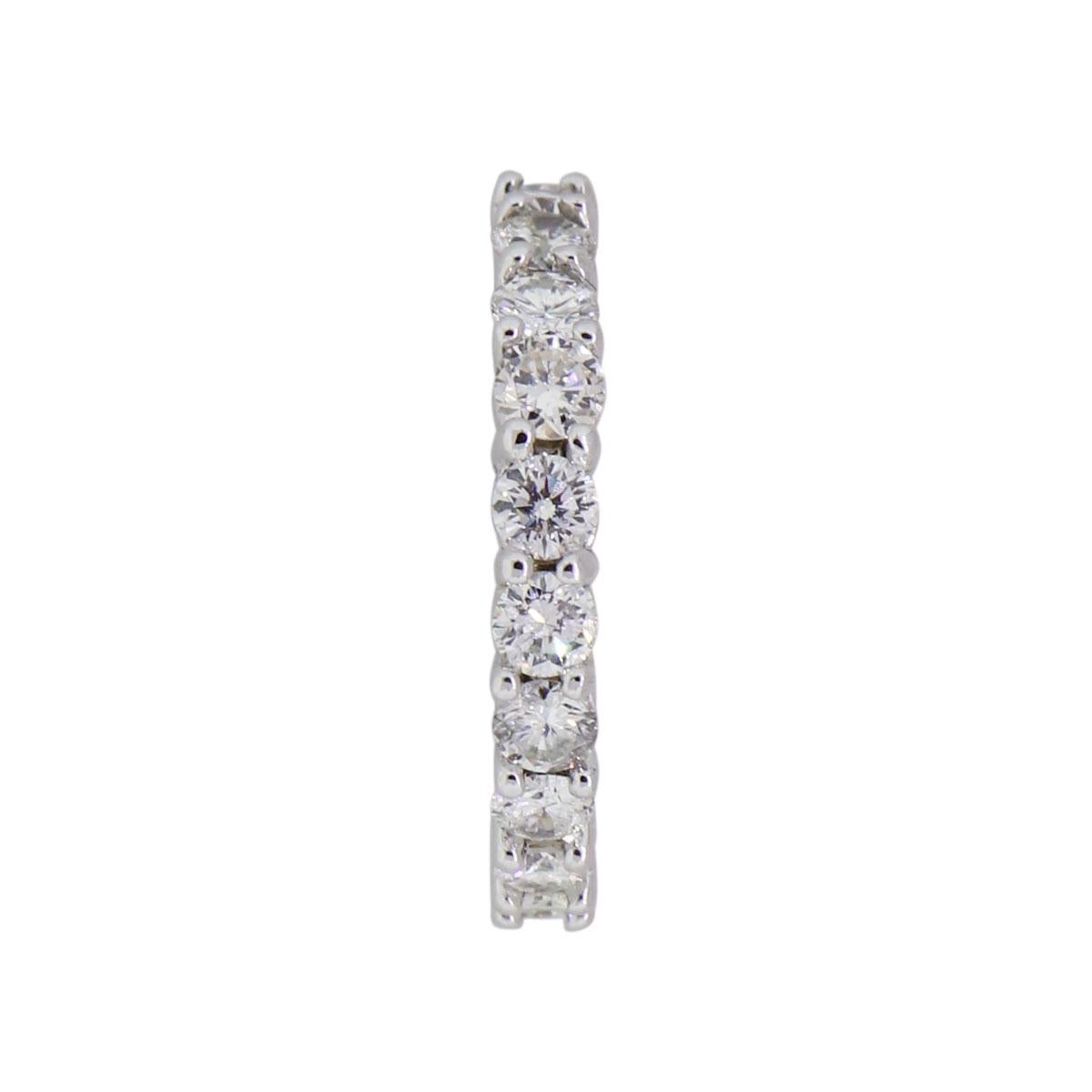 Bracelet d'éternité en diamant brillant rond en vente 1