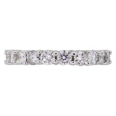 Used Round Brilliant Diamond Eternity Band