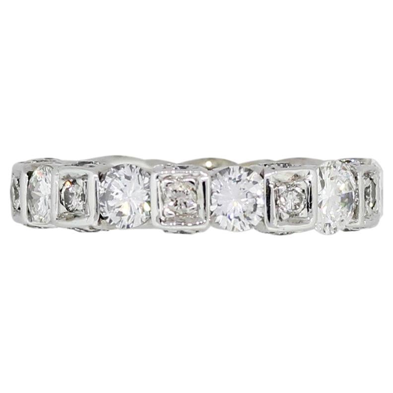 Round Brilliant Diamond Eternity Band