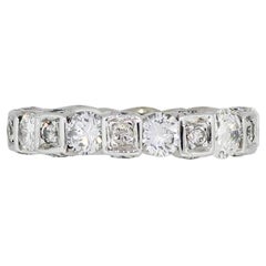 Round Brilliant Diamond Eternity Band