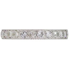 Round Brilliant Diamond Eternity Band