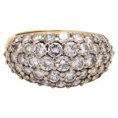 Round Brilliant Diamond & Gold Ring