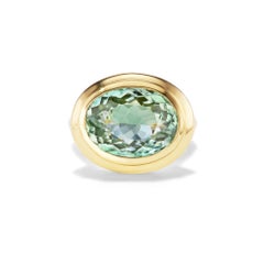 Round Brilliant Diamond Ring Brilliant White 14K White Gold Refined Light