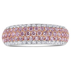 Round Brilliant Eternity Band Fancy Yellow 14K Gold A Crown-Worthy Fancy Rarity