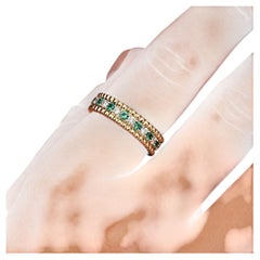 Round Brilliant Statement 18K Yellow Gold Elegant Sparkle Heirloom