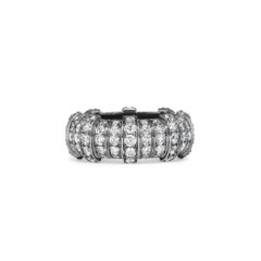 Round Brilliant Statement Brilliant White 14K White Gold Classic Charm