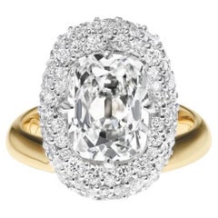 Round Brilliant Statement Brilliant White 14K White Gold Classic Charm