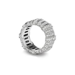Round Brilliant Statement Brilliant White 14K White Gold Pure Sophistication