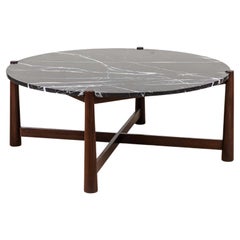 Round Bronson Coffee Table 42" by Lawson-Fenning