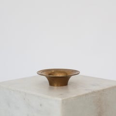 Round Bronze Bowl designed by Just Andersen, 1920s, Denmark