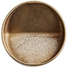 Vide Poche rond en bronze par Henry Wilson