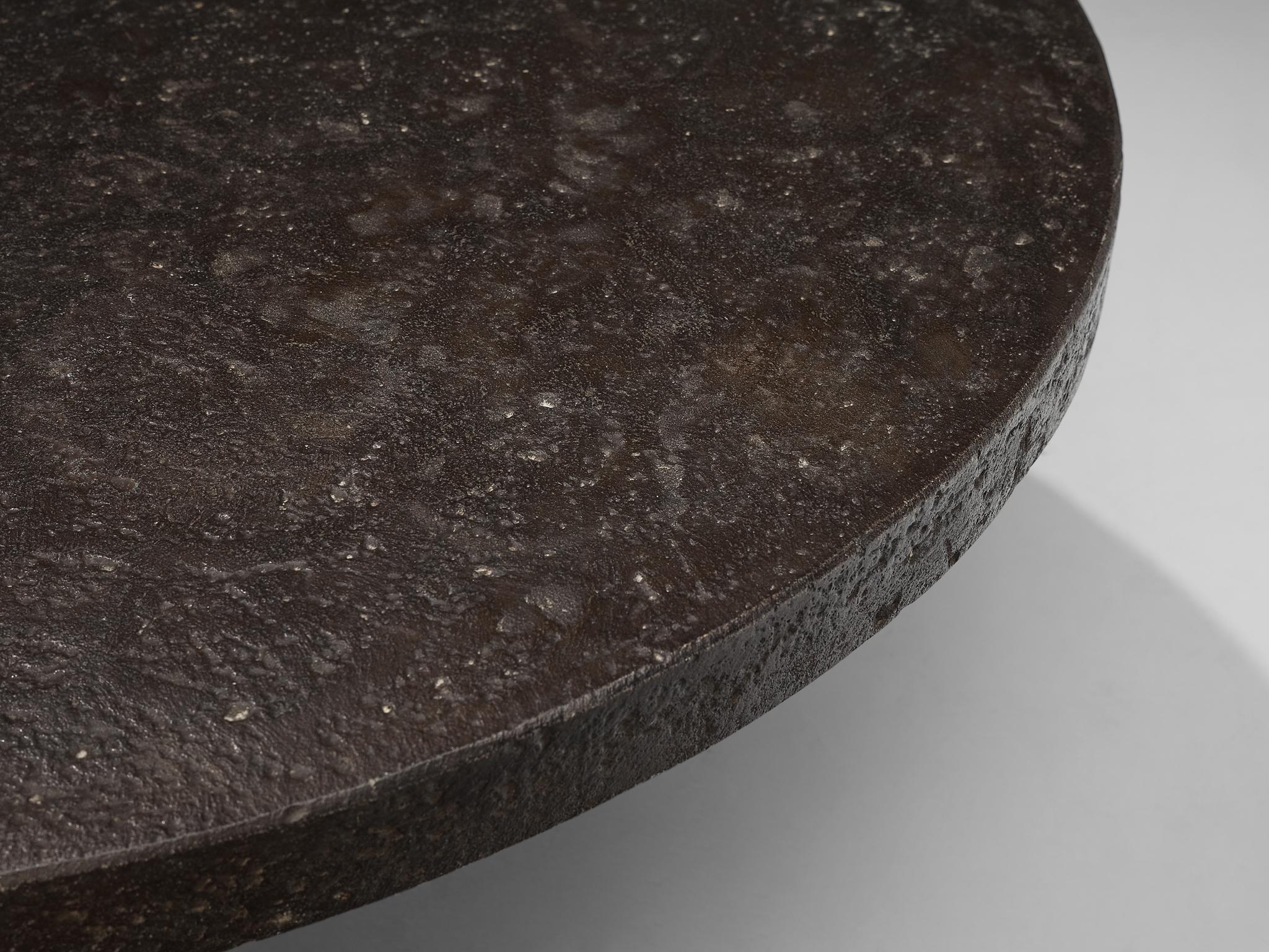 stone look coffee table