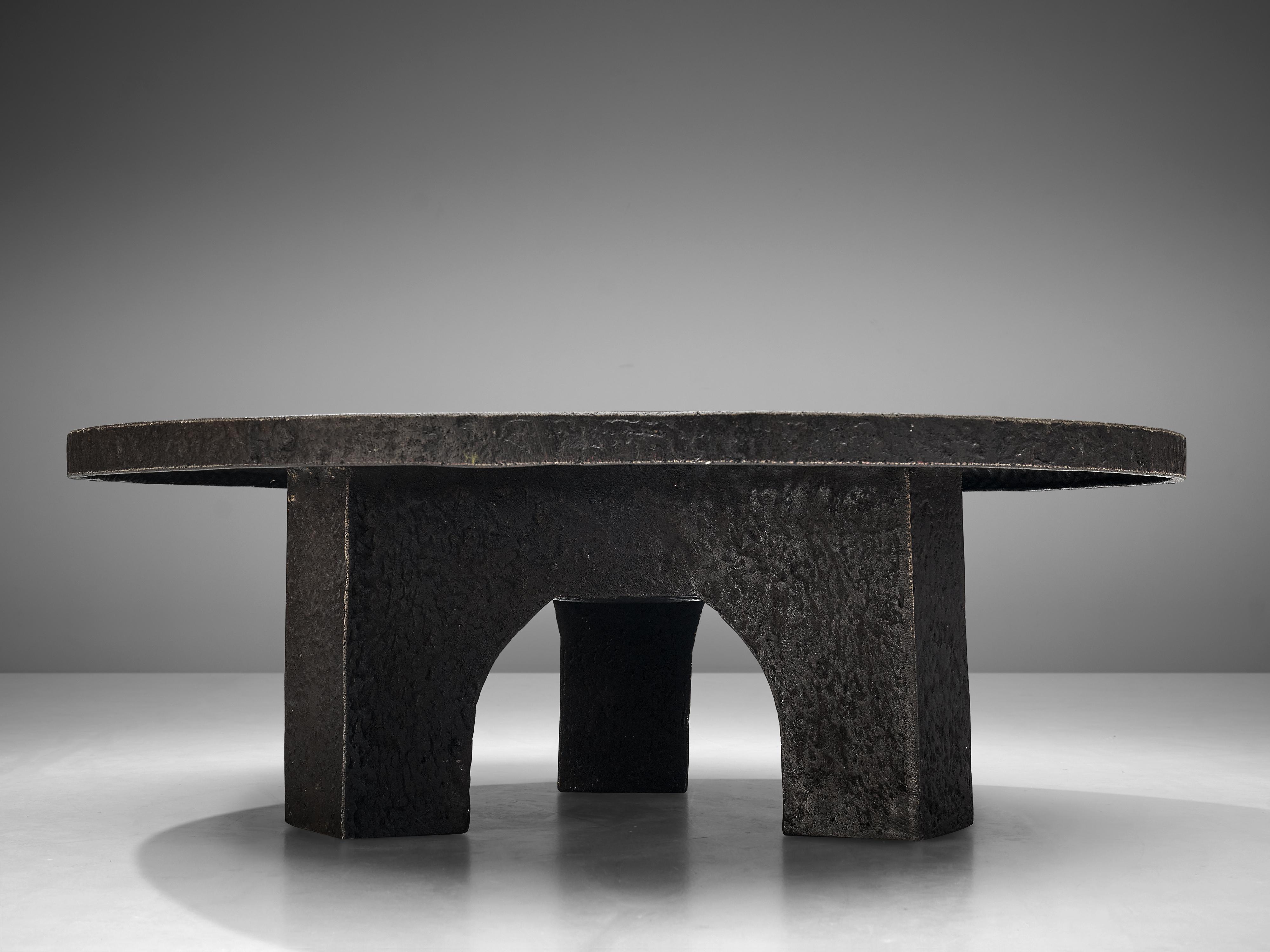 stone look coffee tables