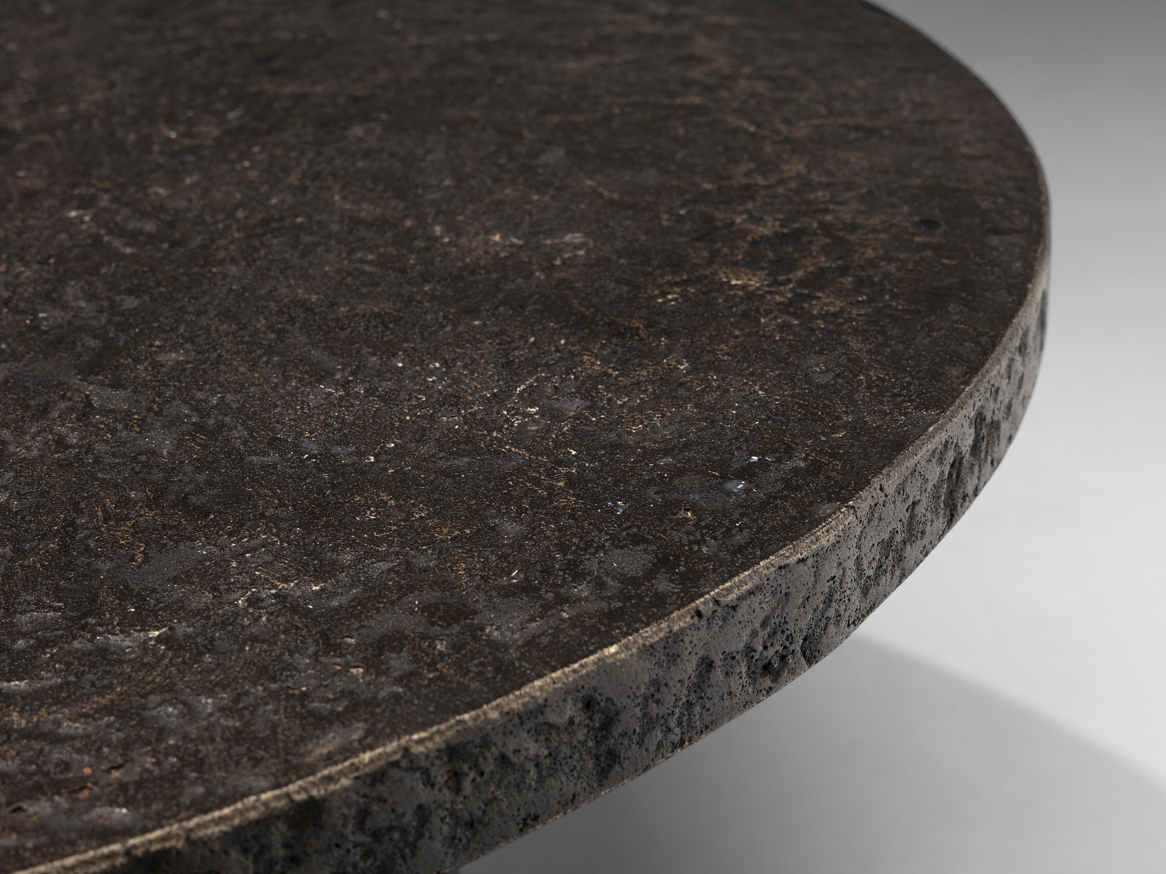 stone look table