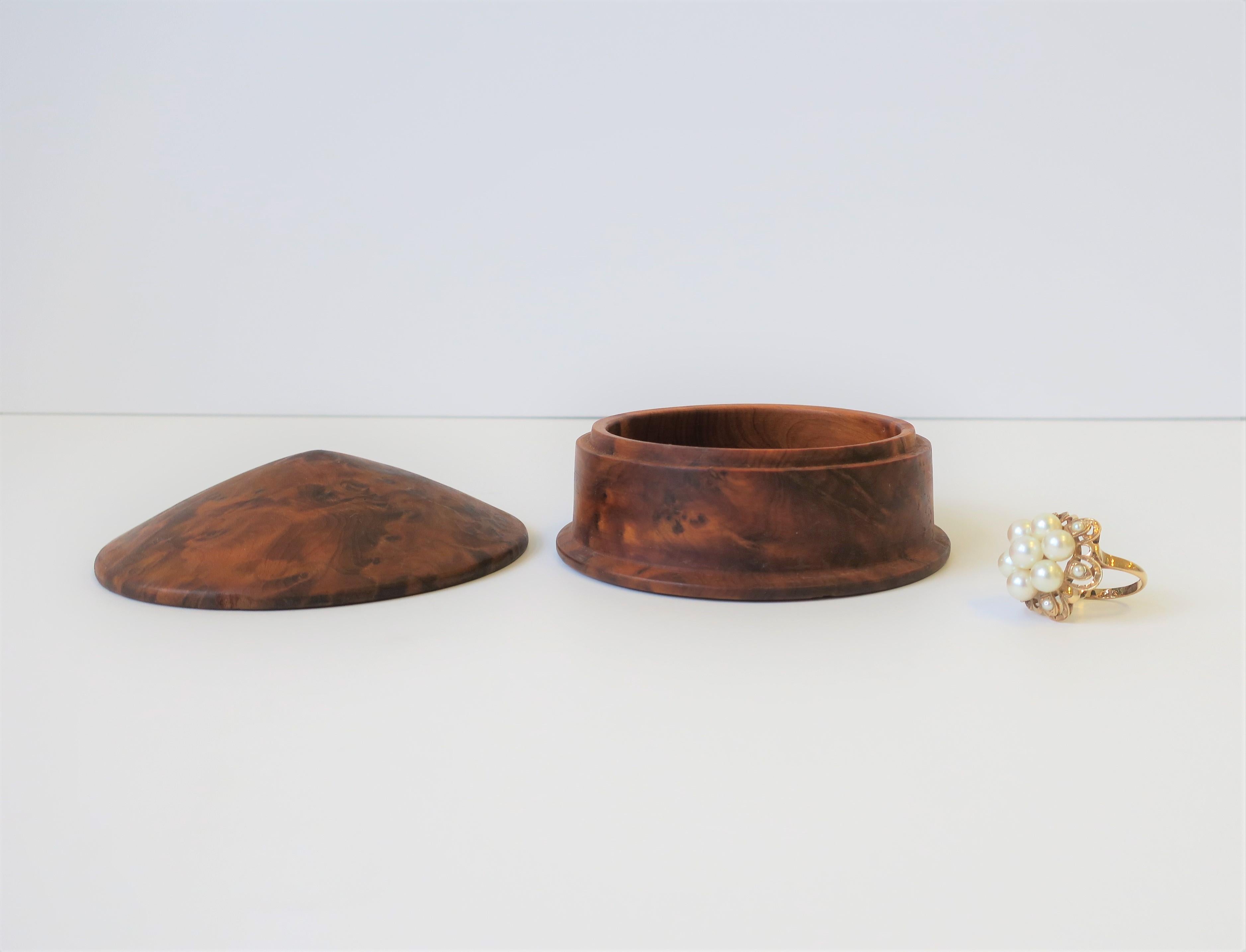 Boîte à bijoux en Wood Wood en vente 2