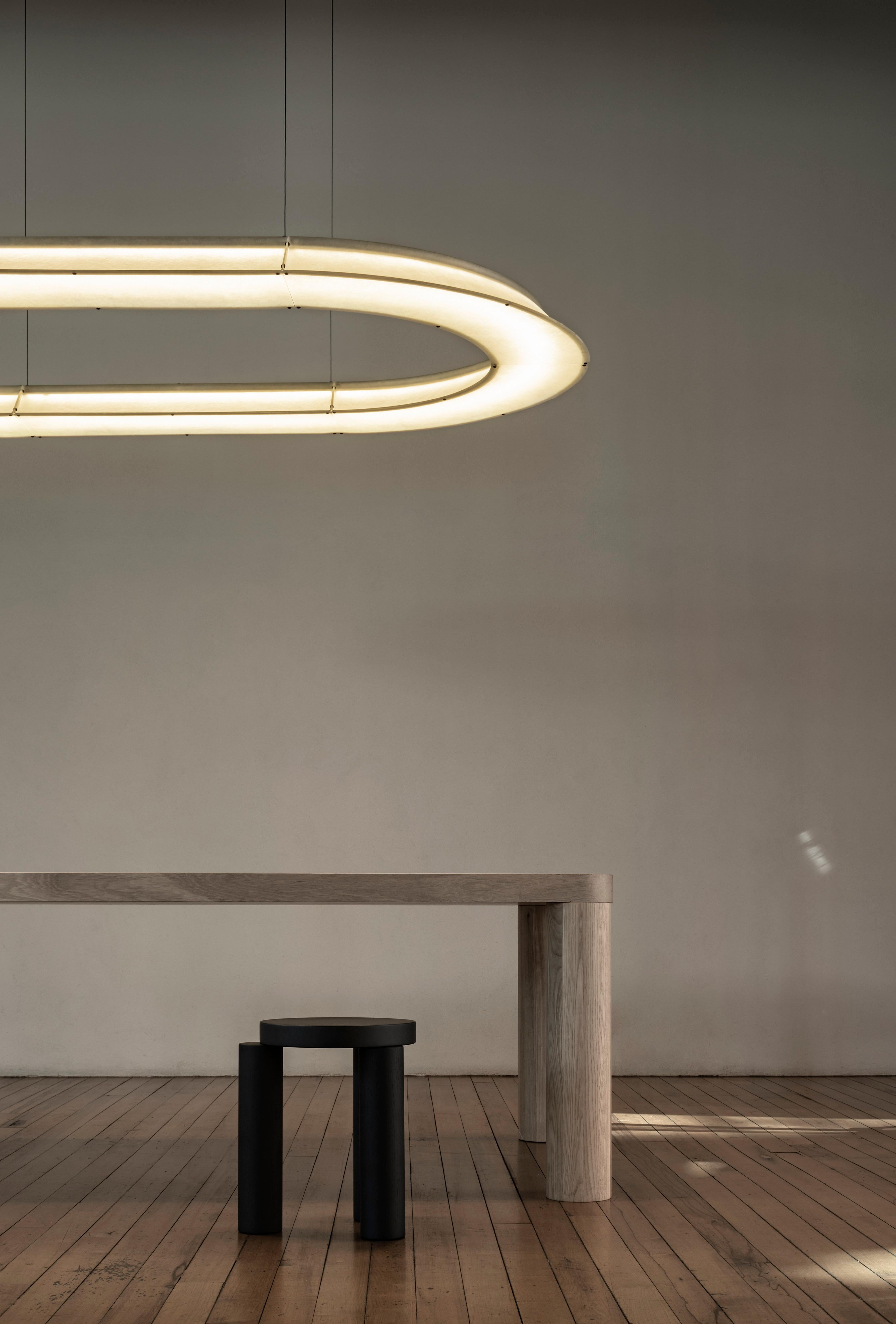 XXI secolo e contemporaneo Round Cast Pendant Lamp by Resident in vendita