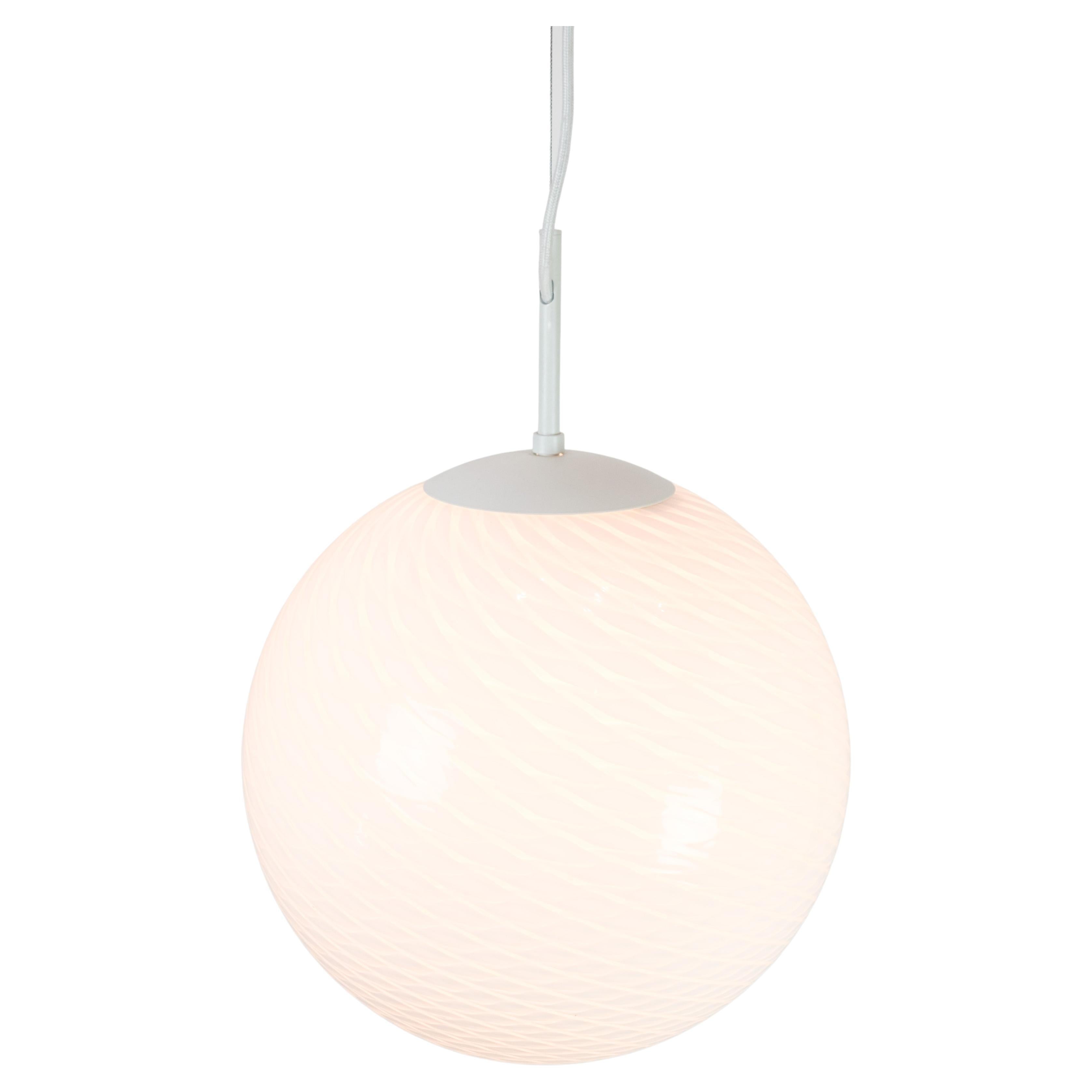 Round Ceiling lamp of Verano Italien Glass 