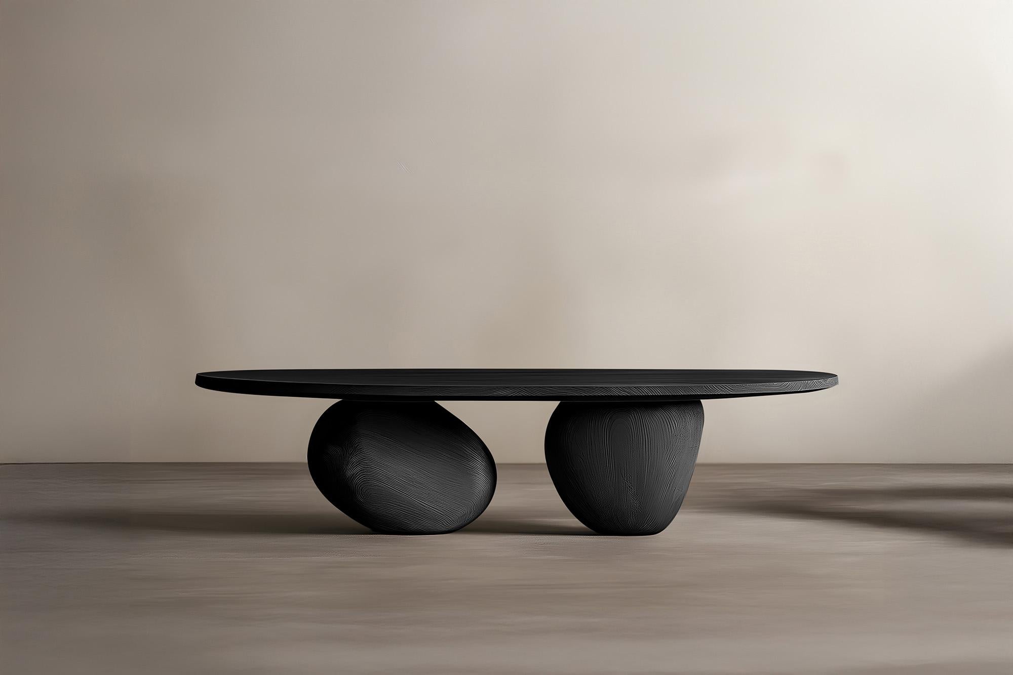 Round Center Table Serie 13 – Sereno by Joel Escalona with Organic Forms In New Condition For Sale In Ciudad de México, CDMX