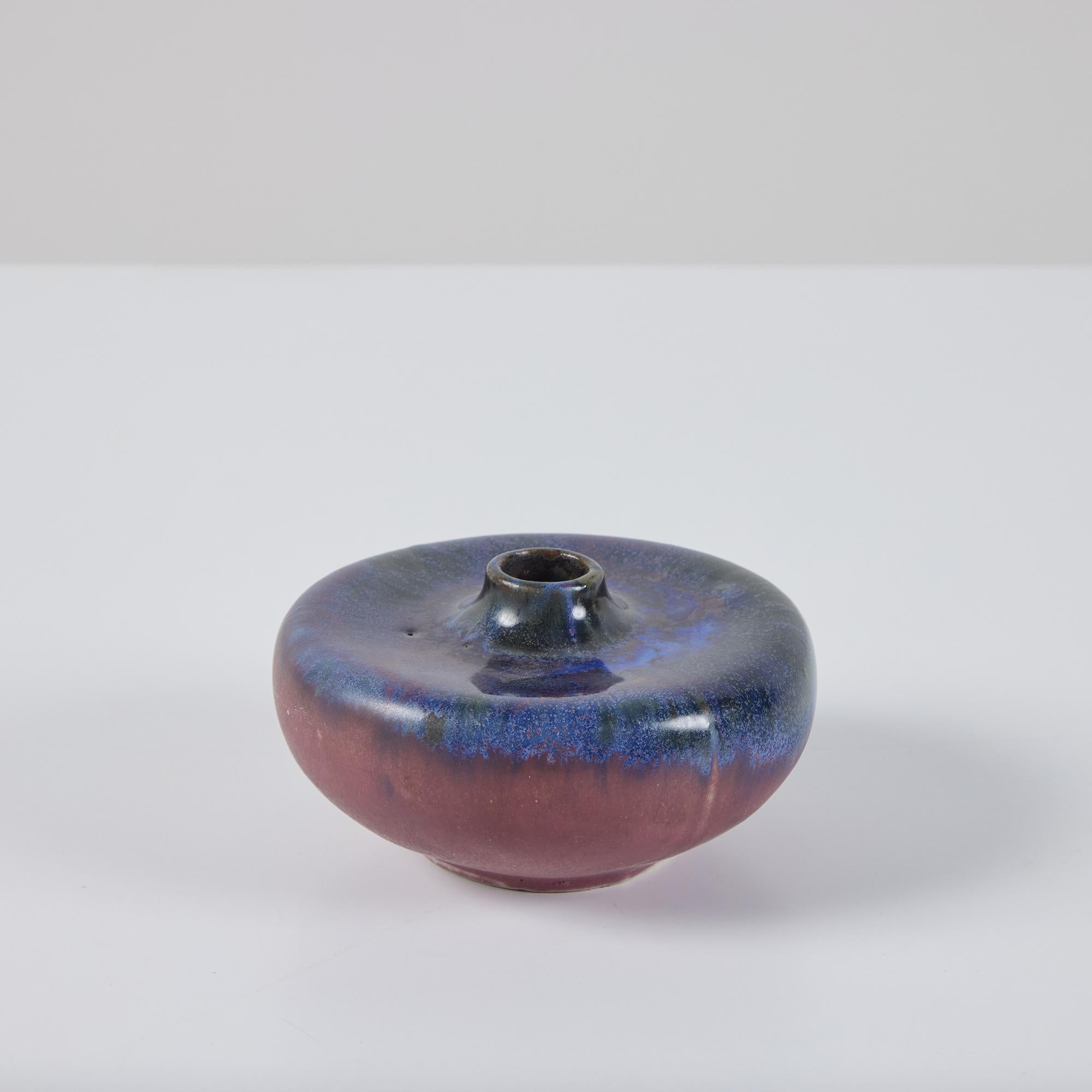 American Round Ceramic Weed Pot