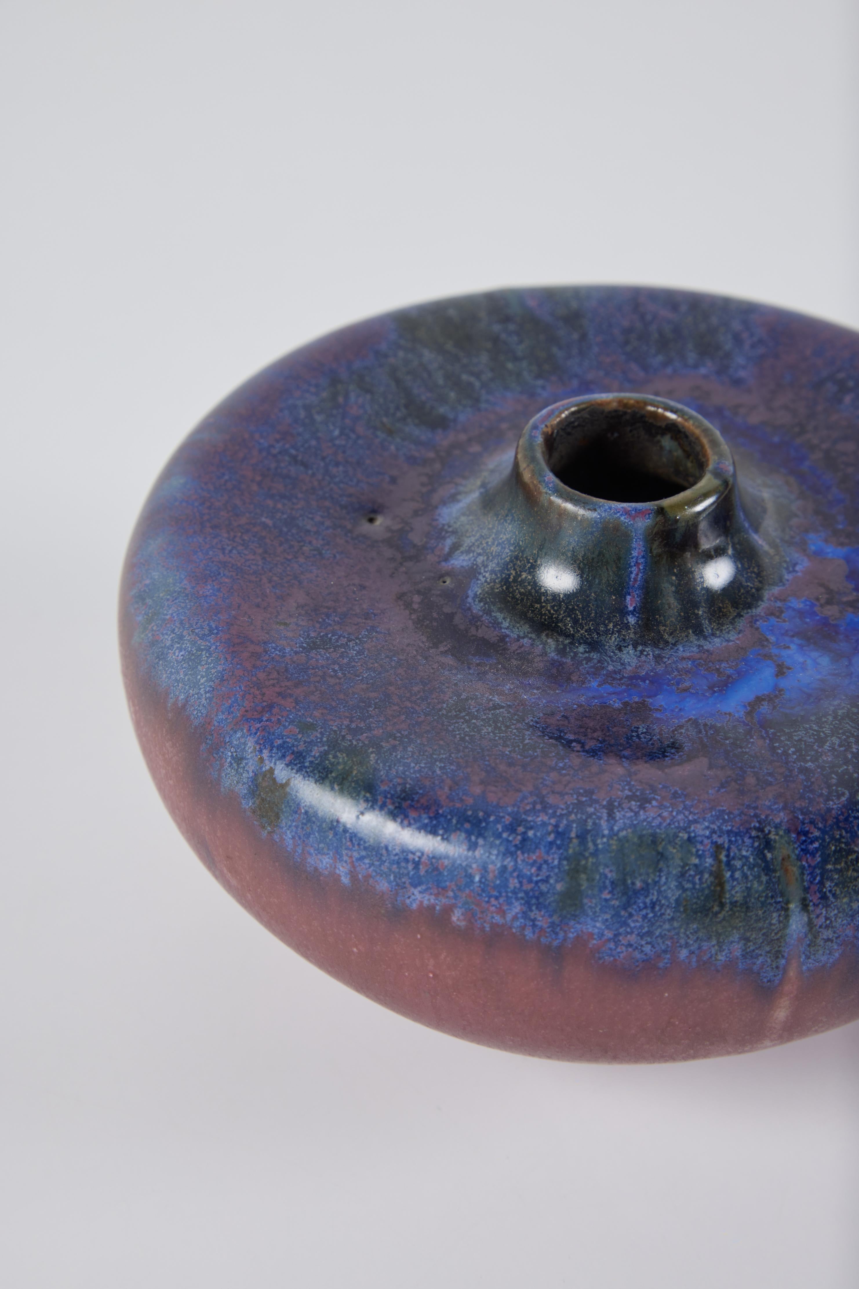 Round Ceramic Weed Pot 2