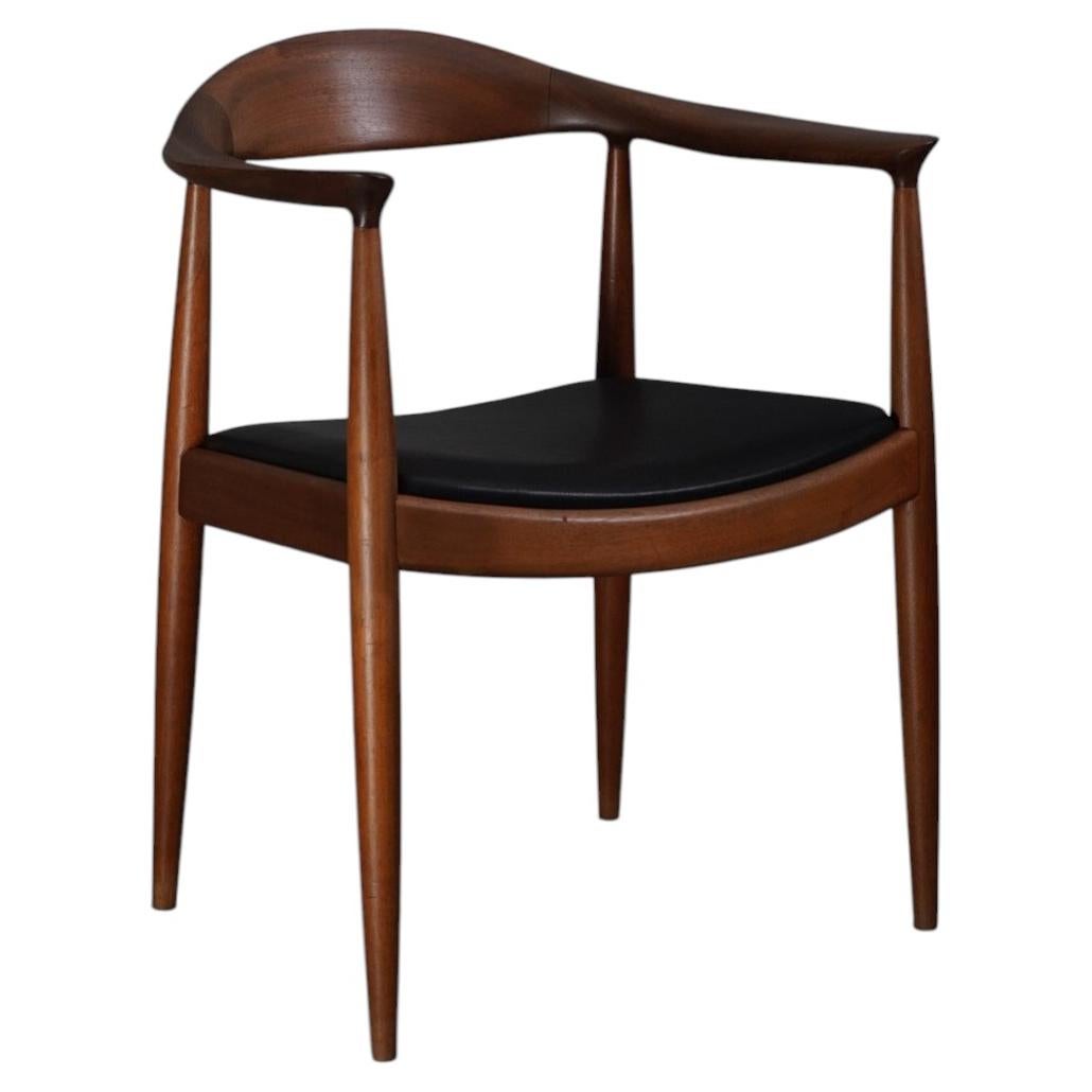 runder Stuhl" Mod. 503 von Hans J. Wegner, Dänemark, 1960er Jahre